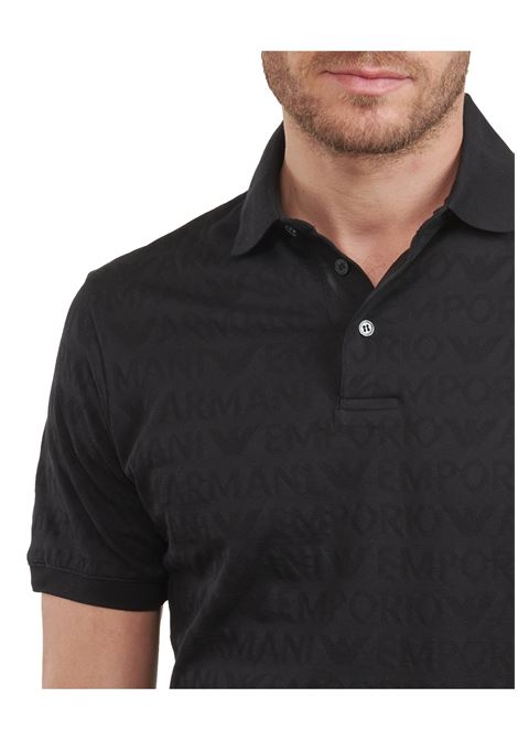 Polo mezza manica logata EMPORIO ARMANI | Polo | 3D1FM8  1JORZ0999